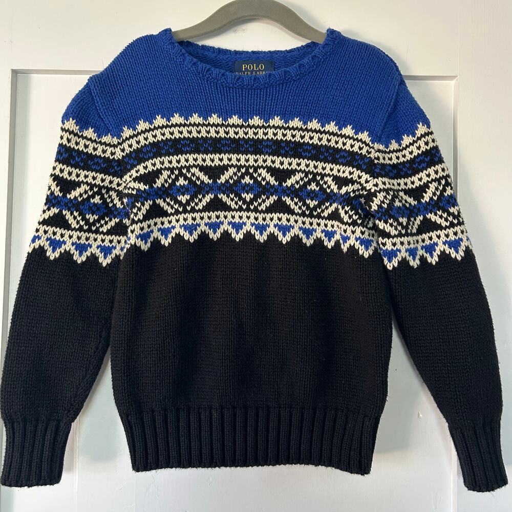 Boys Ralph Lauren Polo 100% cotton crewneck sweater